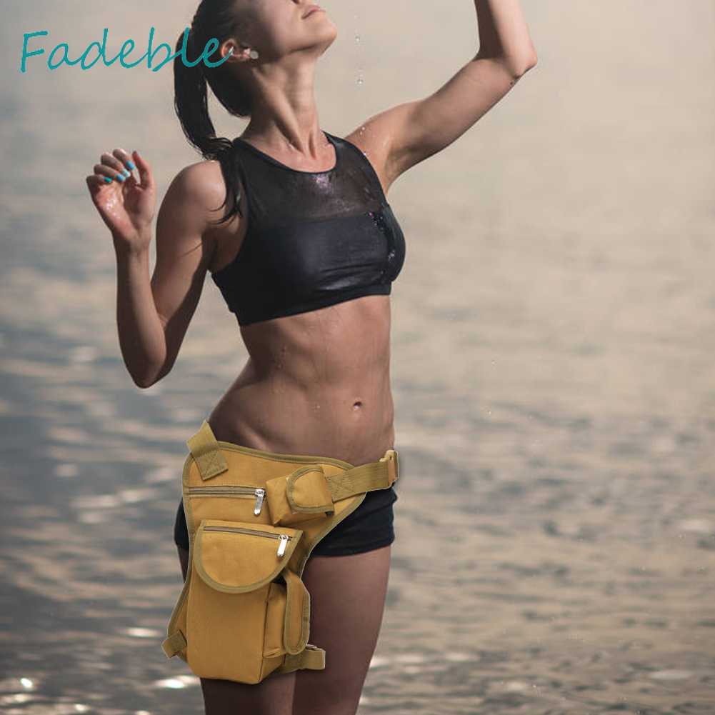 Túi Canvas Đeo Hông / Chân Chống Thấm Nước Tiện Dụng Cho Hoạt Động Ngoài