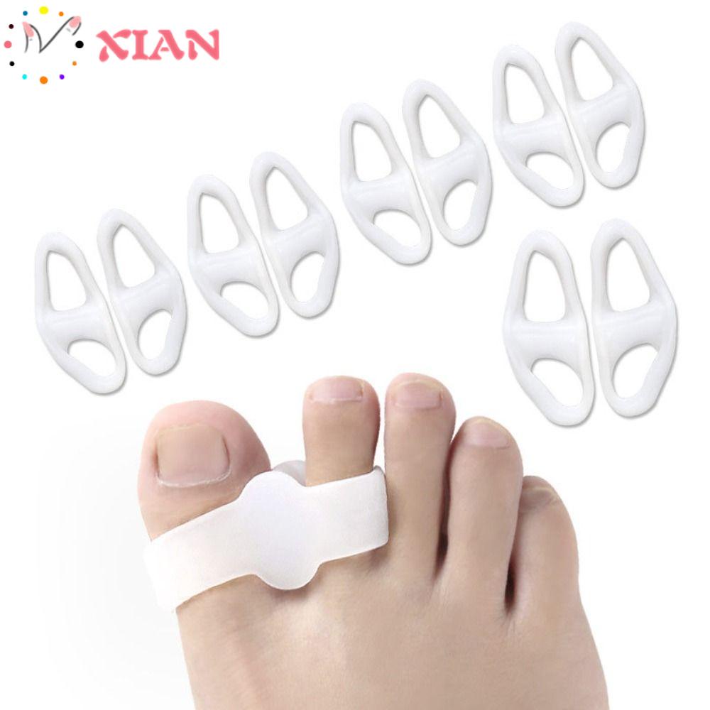 Set 5 Cặp Đệm Tách Ngón Chân Giảm Đau Co Giãn Thoải Mái