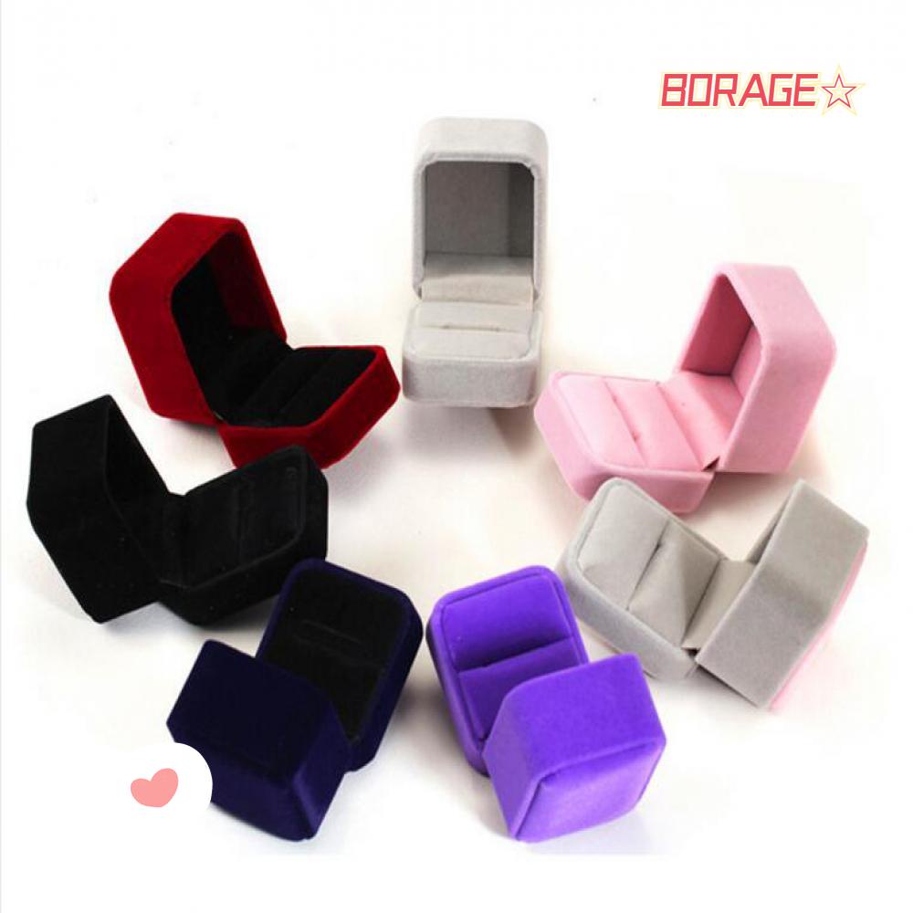 Hộp Đựng Trang Sức Bằng Vải Nhung Sang Trọng