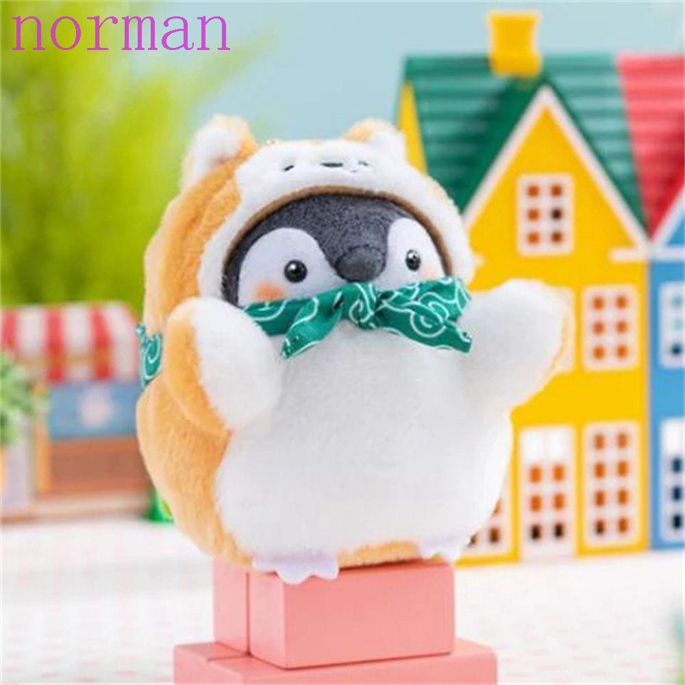 Norman Chim Cánh Cụt Nhồi Bông 8CM Trang Trí Chìa Khóa