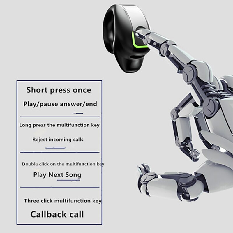 Tai Nghe Nhét Tai Bluetooth 5.3 Không Dây Âm Thanh HiFi Stereo Kiểu Dáng Thể Thao Cho Xiaomi iPhone