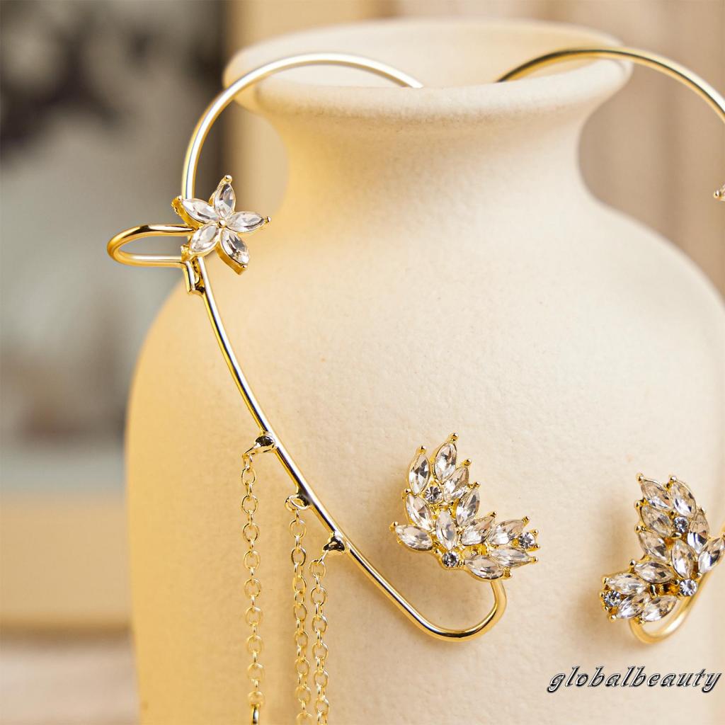 Khuyên Đeo Vành Tai Không Xỏ Lỗ Có Thể Điều Chỉnh Kích Cỡ Cho Nữ