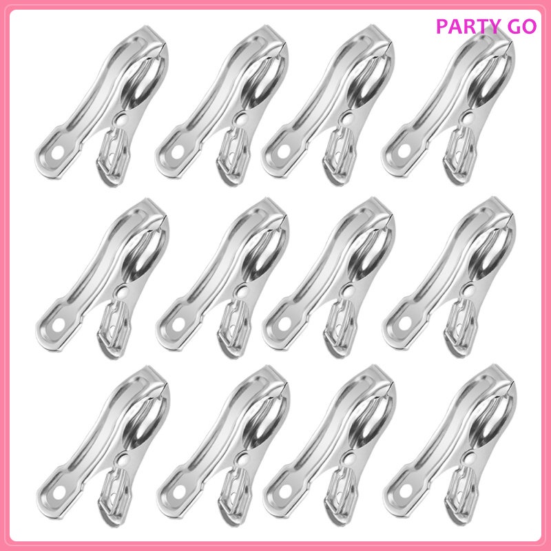 20 Kẹp Phơi Quần Áo Bằng Thép Không Gỉ