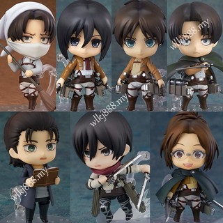Mô Hình Nhân Vật Mikasa Ackerman 2000 Eren Jaeger 1123 Trong Phim Attack on Titan Nendoroid