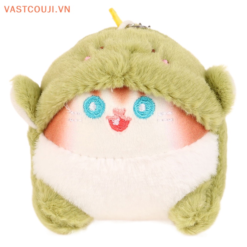 Móc Khóa Hình Mèo Nhồi Bông Đáng Yêu