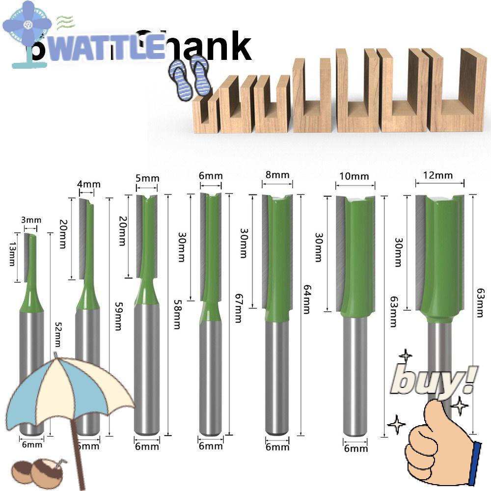 Mũi Khoan Chế Biến Gỗ Góc Đơn 6mm Chuyên Dụng