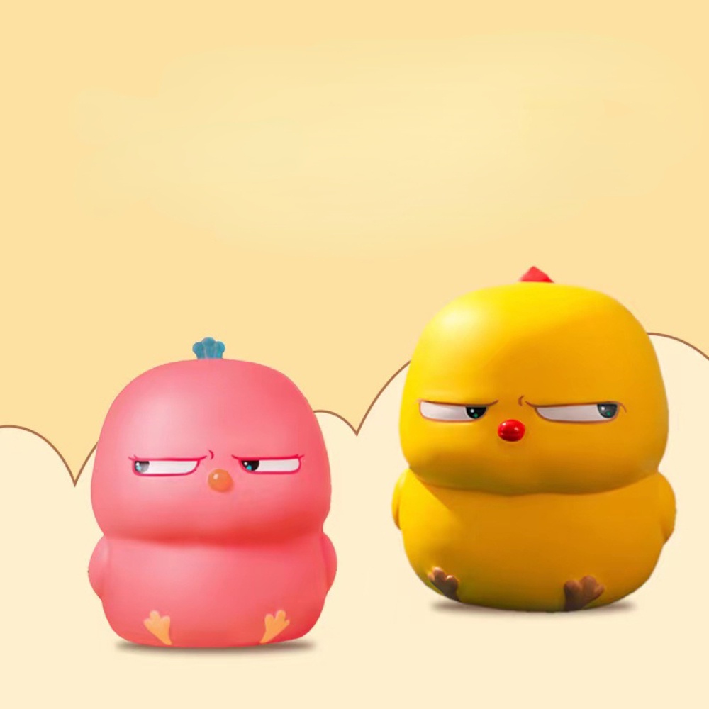 Đồ Chơi Xốp Squishy Giảm Stress Hình Gà Con Dễ Thương Cho Bé