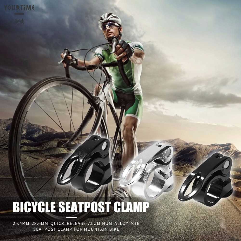 Kẹp Cố Định Cốt Yên Xe Đạp Leo Núi Bằng Nhôm Tháo Lắp Nhanh