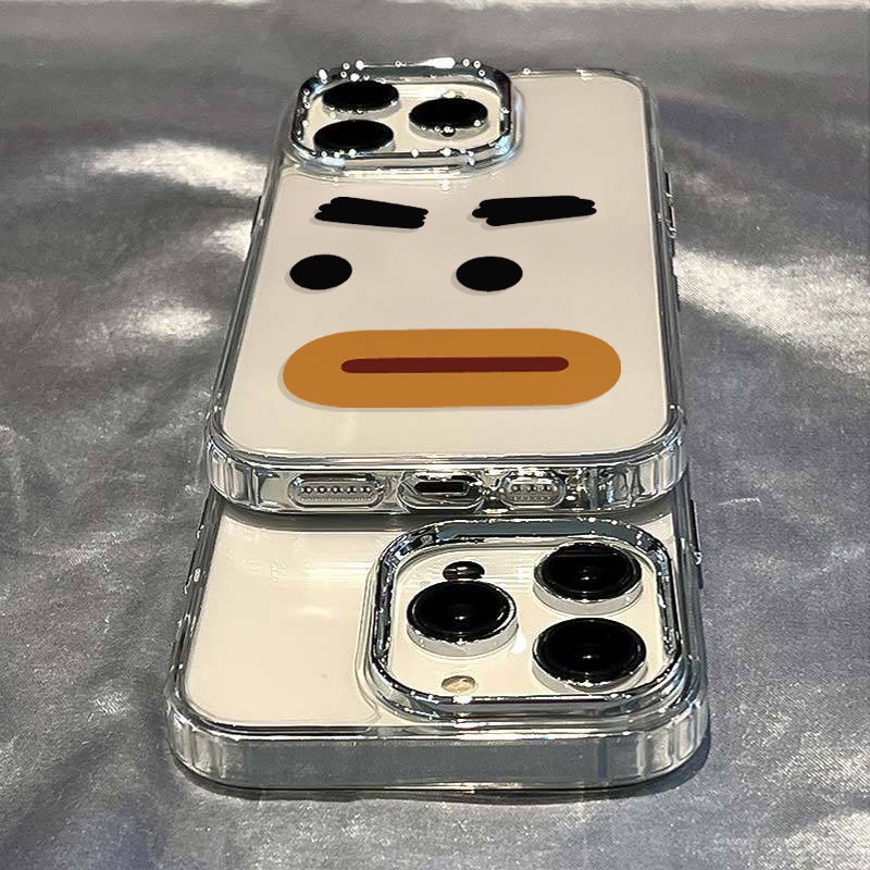 ✅Ốp Điện Thoại Mềm Chống Sốc In Hình Biểu Cảm Vui Nhộn Cho Iphone 1311plus 8max 7 12 14pro