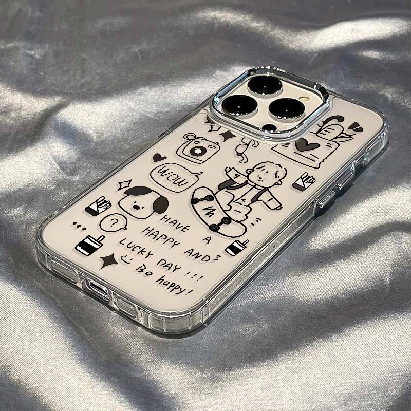 ✅Ốp Điện Thoại Mềm Chống Sốc Kiểu Dáng Đơn Giản Cho Iphone 7 max 11plus / 8 1314proins 12 F1UU