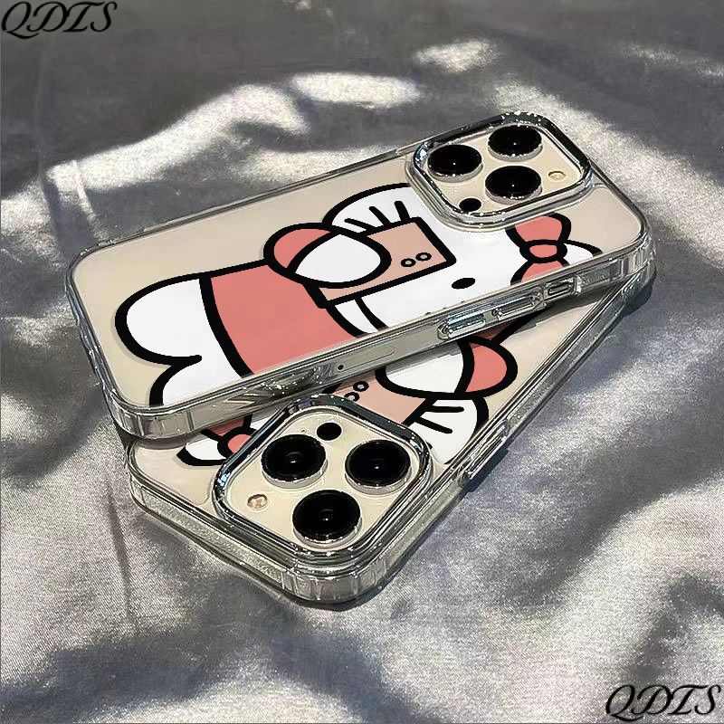 ✅Ốp Điện Thoại Mềm Chống Sốc In Hình Mèo Hoạt Hình Cho Iphone 13 7maxiPhone12plus811 / KT Cat 14pro K4RH