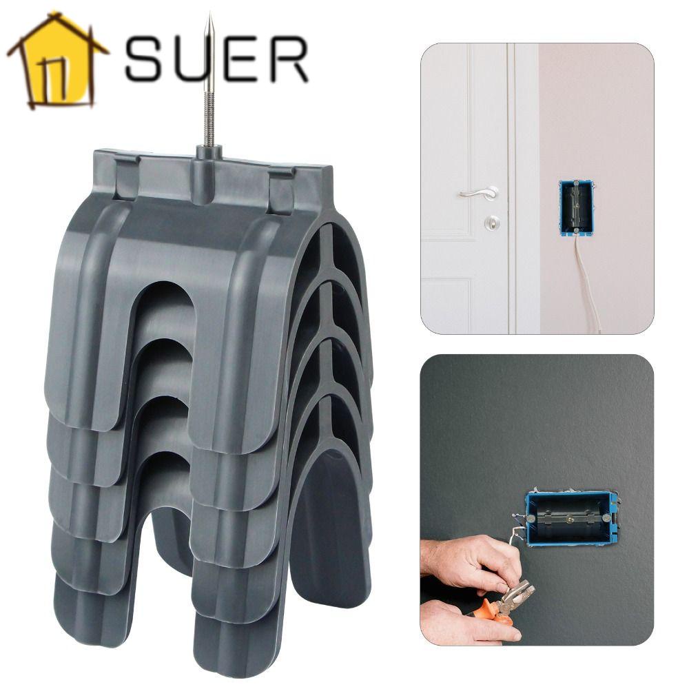 Bộ 5 Dụng Cụ Đánh Dấu Ổ Cắm Điện Không Cần Đo Lường Bảo Vệ Tường Khô Cho Lắp Đặt Tường Khô