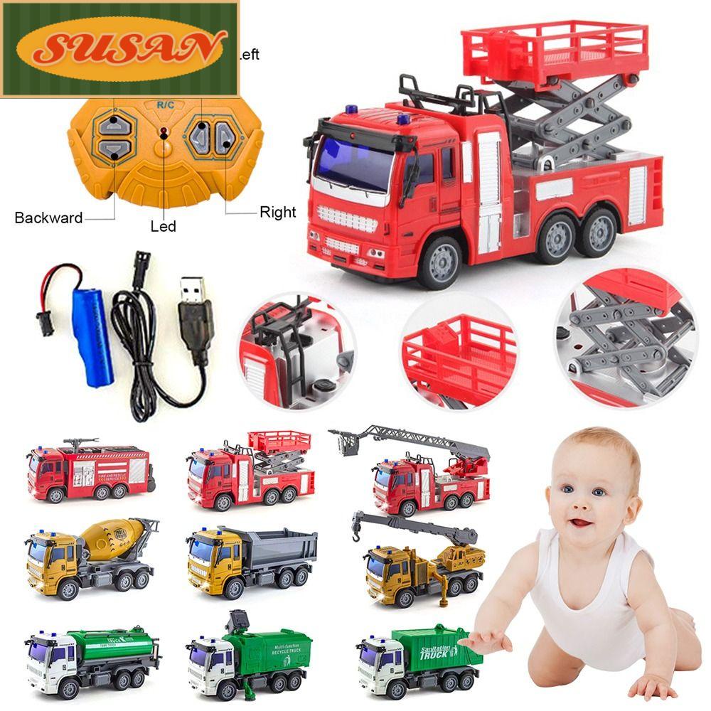 Mô Hình Xe Công Trường Đồ Chơi Điều Khiển Từ Xa Cho Bé