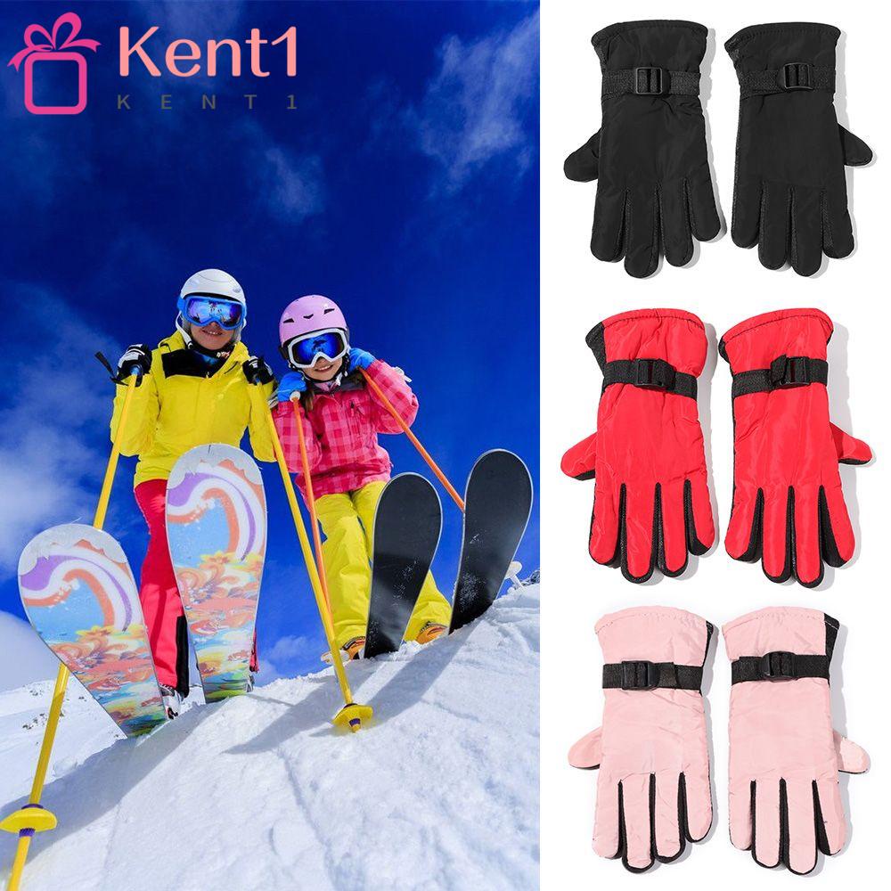 Găng Tay Trượt Tuyết Dày Dặn Giữ Ấm Mùa Đông Cho Trẻ Em KENT1