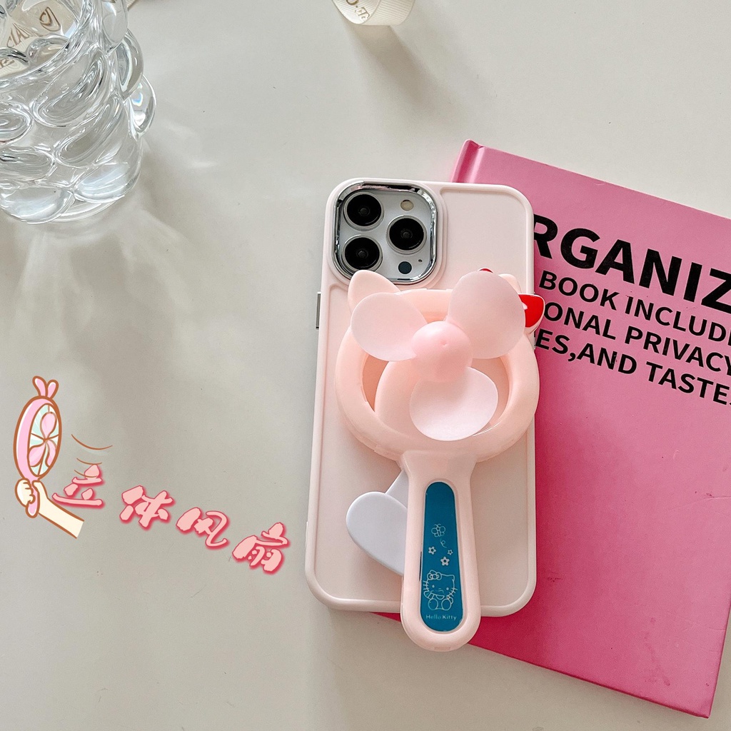 Ốp Điện Thoại Silicon TPU Mềm Chống Rơi Có Vòng Đỡ Xoay 3D Dễ Thương Cho iPhone 11 13 12 14 Pro Max