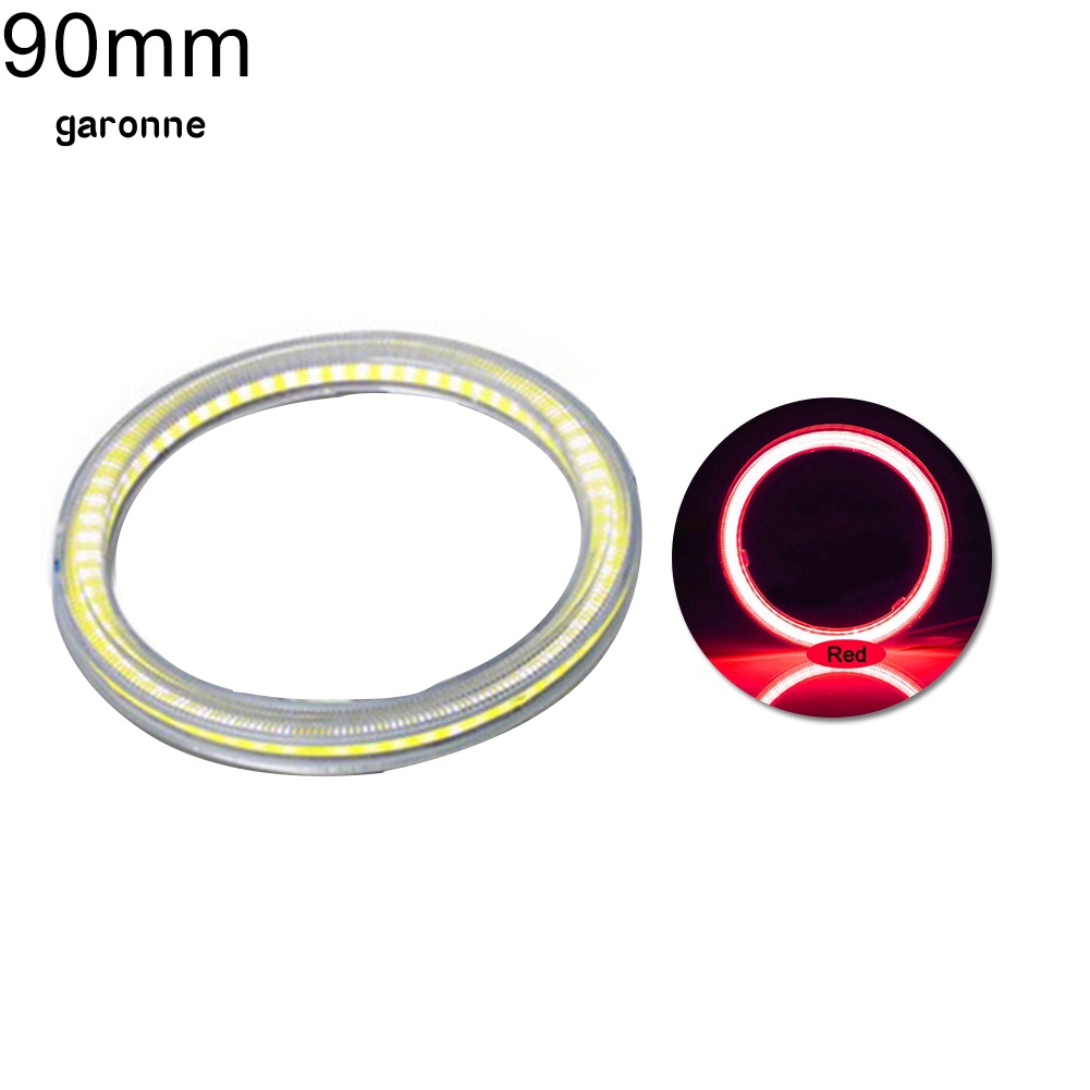 Đèn LED COB Hình Tròn Mắt Thiên Thần 60mm-120mm Thông Dụng Cho Xe Hơi
