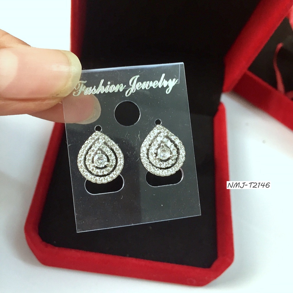 Khuyên Tai Nữ Xi Bạc T2146 bền Màu Cho Nàng