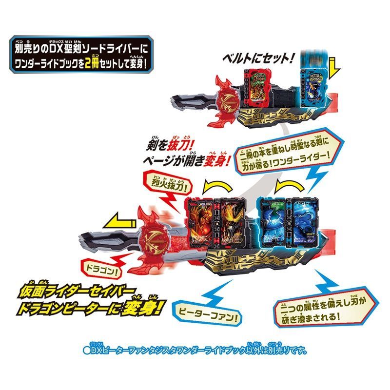 Nhân Vật BANDAI Kamen Rider SABER Sacred Blade DX Peter Pan