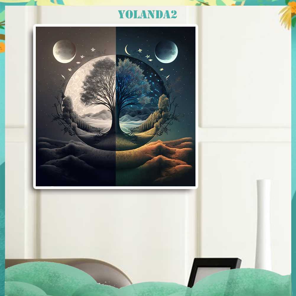 Tranh Đính Đá Kim Cương Toàn Bộ 5D DIY Hình Vẽ Theo Mùa Trang Trí Nghệ Thuật