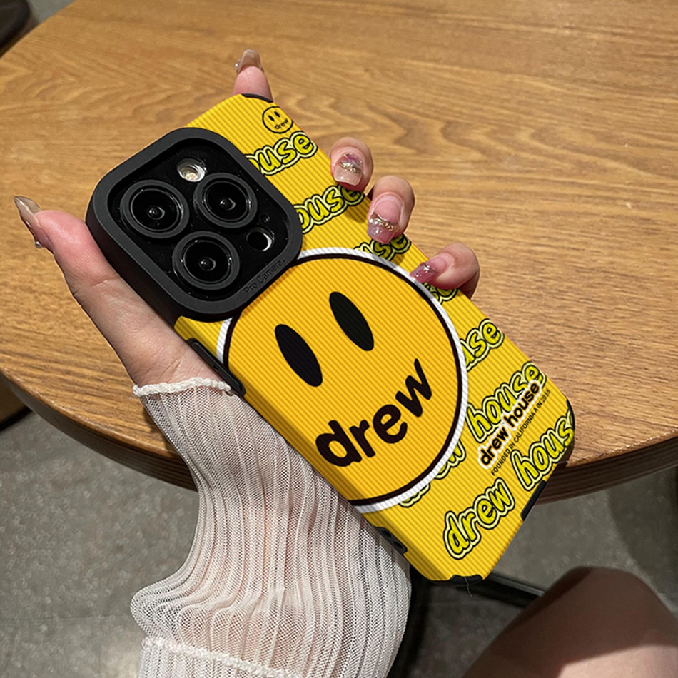 Ốp Điện Thoại Da Drew Mới Cho iPhone 11 12 13 14 Pro MAX 11Pro 13Pro 7 8 Plus X XR XS MAX SE 2020