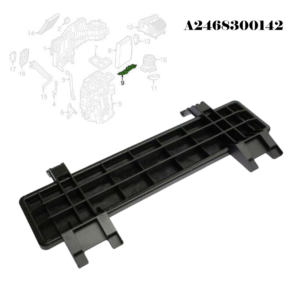 Nắp Bộ Lọc Khí Màu Đen Chuyên Dụng Cho Mercedes Correct GLA A2468300142