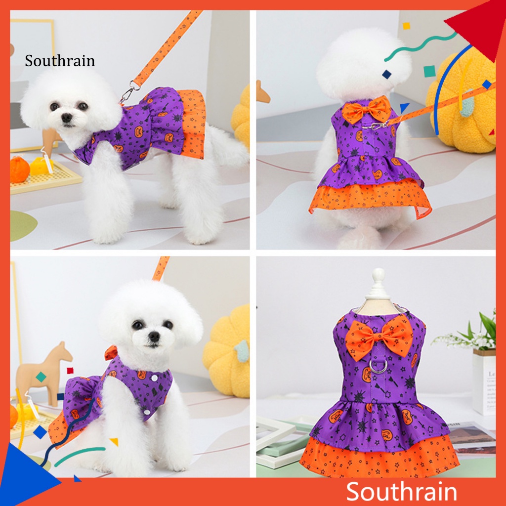 Đầm Thắt Nơ Xinh Xắn Thời Trang Xuân Hè Cho Cún Cưng