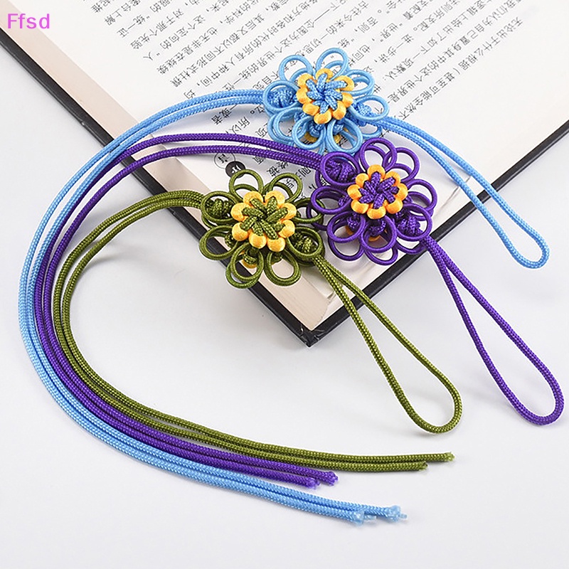 {Ffsd} Set 2 Mặt Dây Chuyền Thắt Nút Trung Hoa Trang Trí Túi Xách Phụ Kiện May Mặc Thủ Công Bán Chạy