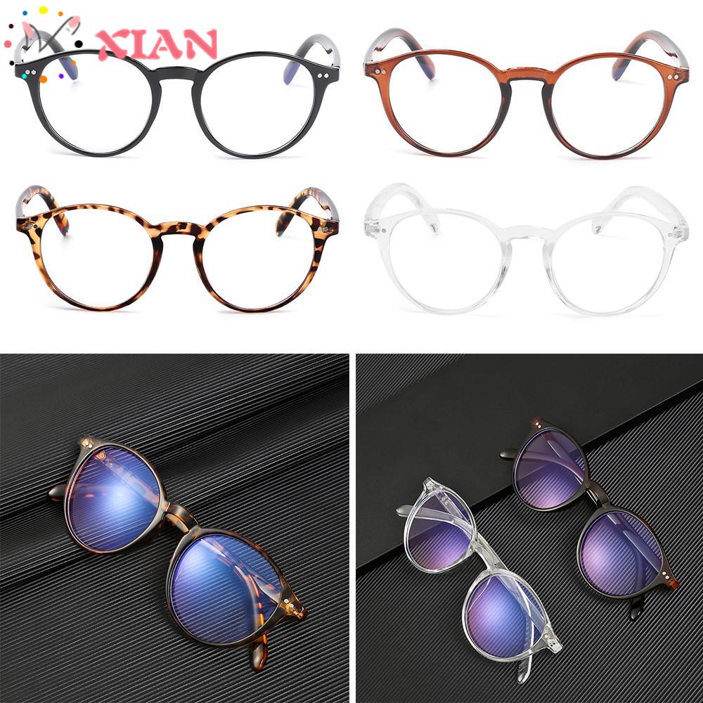 Mắt Kính Gọng Tròn Siêu Nhẹ Phong Cách Retro Thời Trang