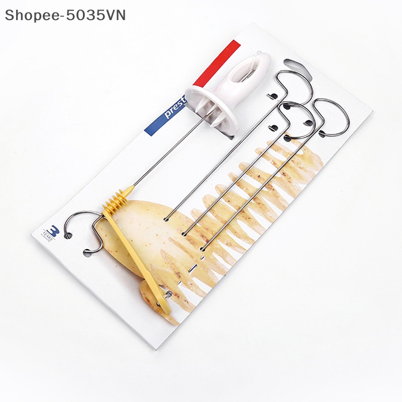 Dụng Cụ Cắt Khoai Tây Xoắn Ốc Bằng Nhựa Và Inox 1.vn