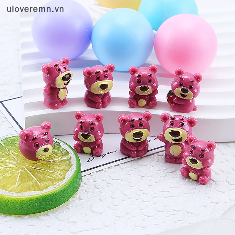 Set 2 / 5 Kẹp Tóc Hình Gấu 3D Dễ Thương