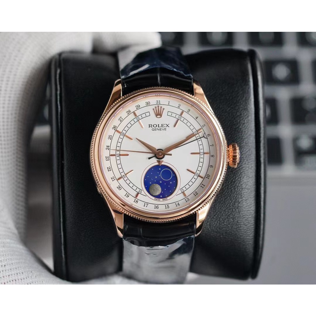 Đồng Hồ Nam Rolex CELINI Moonphase 50535 - BH 12TH