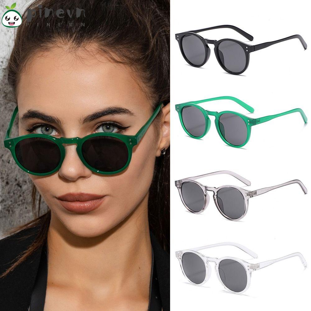 Kính Mát Gọng Tròn Nhỏ Chống Tia UV400 Thời Trang