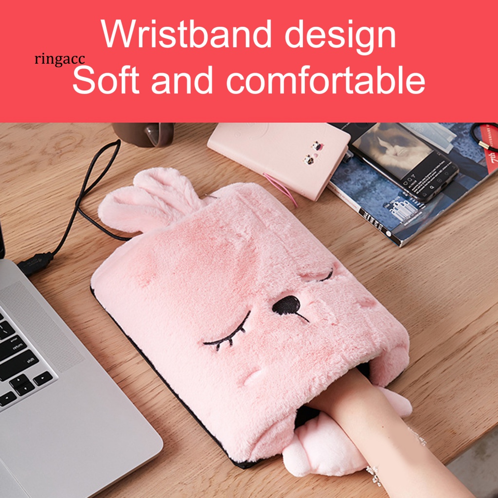 Rga Tấm Lót Chuột Sưởi Ấm Tay Chủ Đề Động Vật Cổng USB Cho Gia Đình