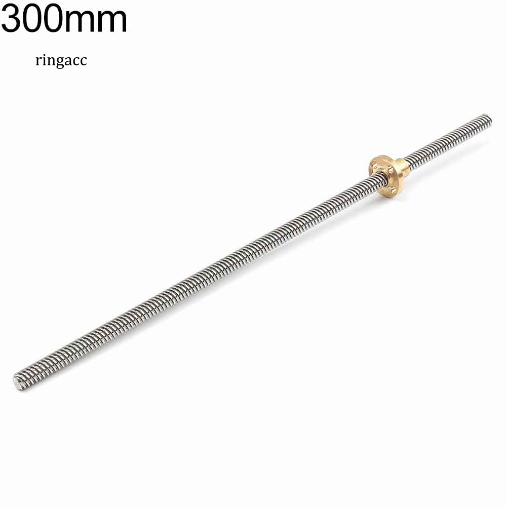 Thanh Vít Phụ Tùng Cho Máy In 3D T8 Stepper Trapezoidal Acme 150-500mm