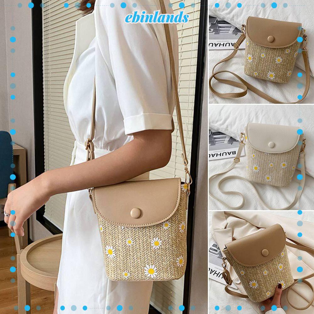 Túi Cói Đeo Vai Thời Trang Phong Cách Châu Âu Cá Tính