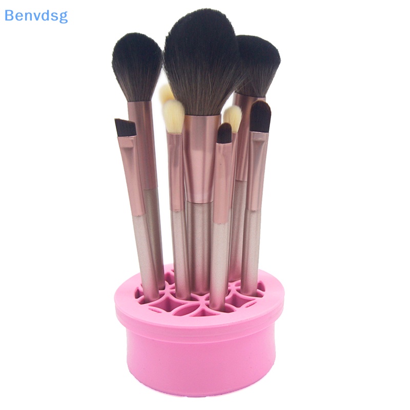 Giá Silicone Phơi Khô Cọ Trang Điểm Có Thể Gấp Gọn Tiện Dụng