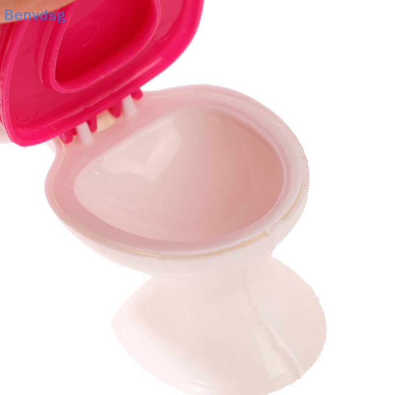 Set 6 Mô Hình Bàn Chải + Cốc Đánh Răng + Bàn Chải + Kem Đánh Răng Trang Trí Nhà Bú