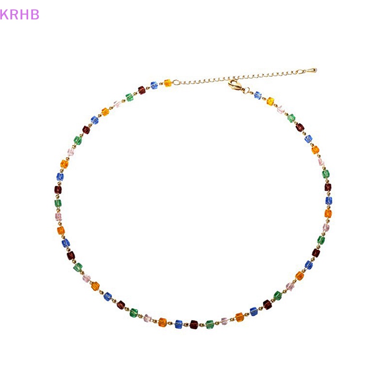 Vòng Tay Chuỗi Hạt Nhiều Màu Phong Cách Bohemian Thời Trang Cho Nữ Mới