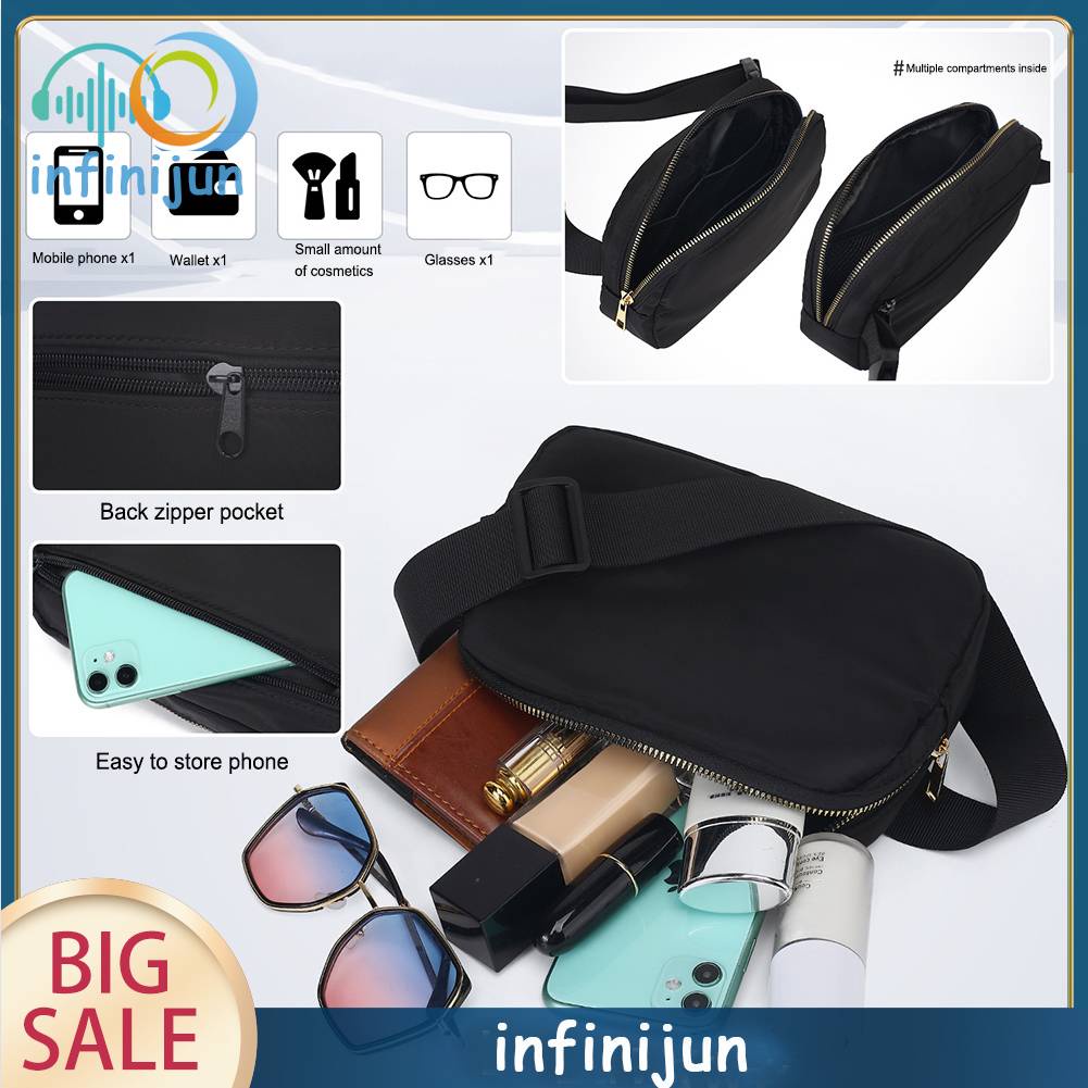 Túi Đeo Chéo Thể Thao Bằng Nylon Chống Thấm Nước Tùy Chỉnh Thời Trang