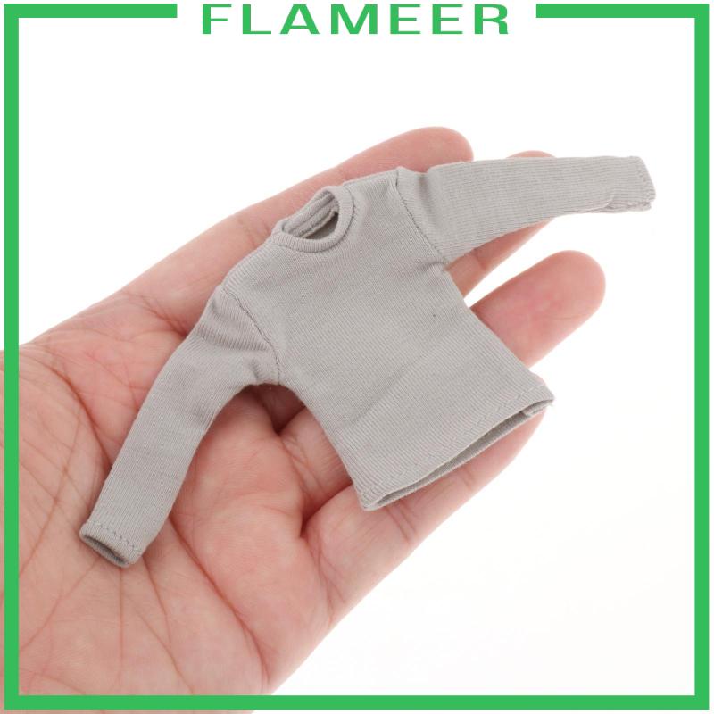 Áo Thun Tay Dài Cho Mô Hình Nam 6 "Tỷ Lệ 1 / 12