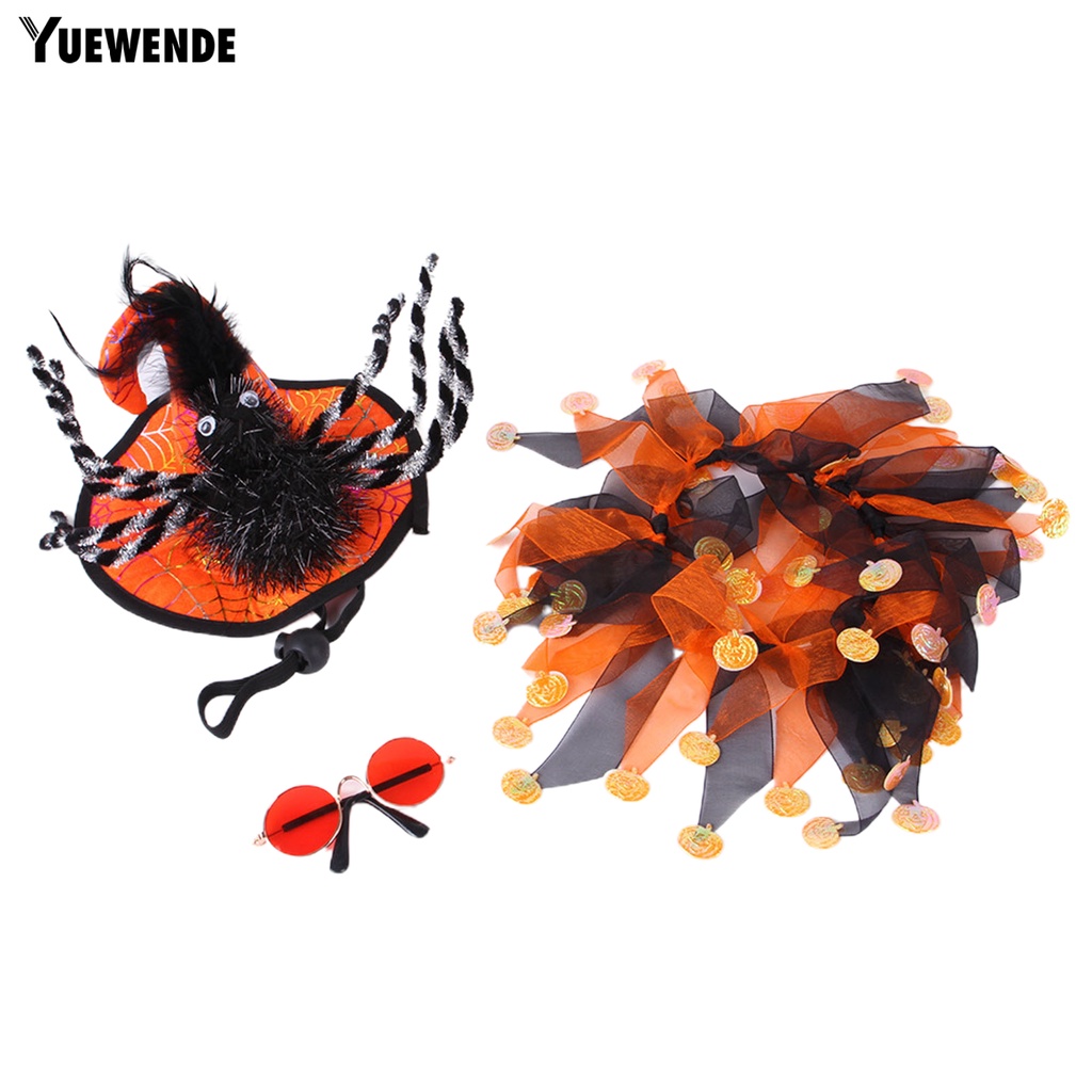 Yq.e 1 Set Băng Đô Cài Đầu Hình Nhện Có Thể Điều Chỉnh Siêu Nhẹ Dễ Sử Dụng Cho Thú Cưng Dịp Halloween