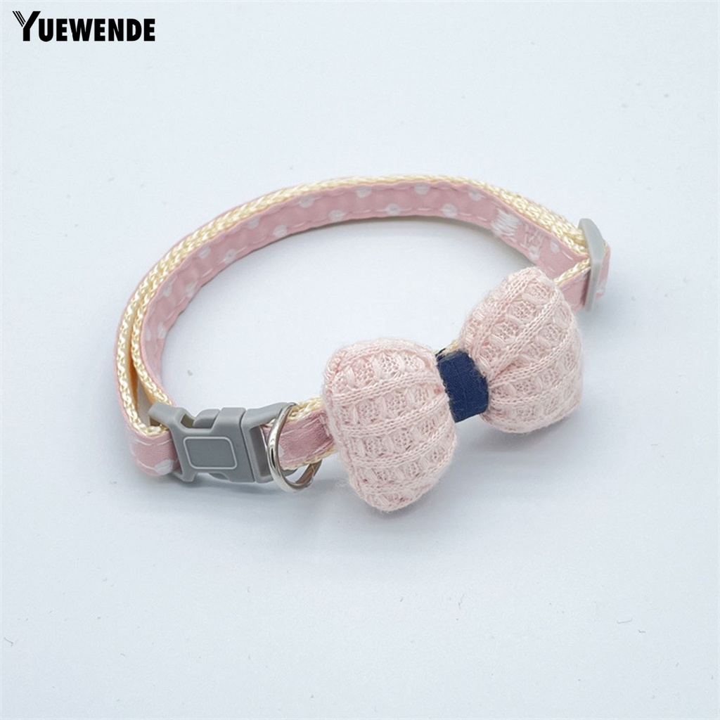 Vòng Cổ Polyester Dễ Thương Bắt Nơ Có Thể Điều Chỉnh Dành Cho Thú Cưng Cỡ Nhỏ / Vừa