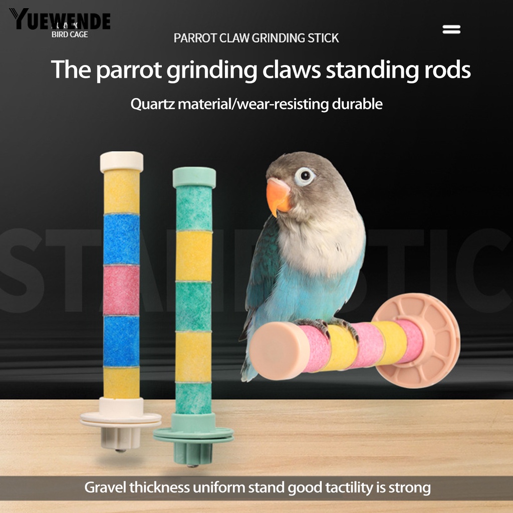 Yq.e Giá Đỡ Mài Và Nhấn Chống Gỉ Có Thể Giặt Được Bề Mặt Nhám Cho Vẹt