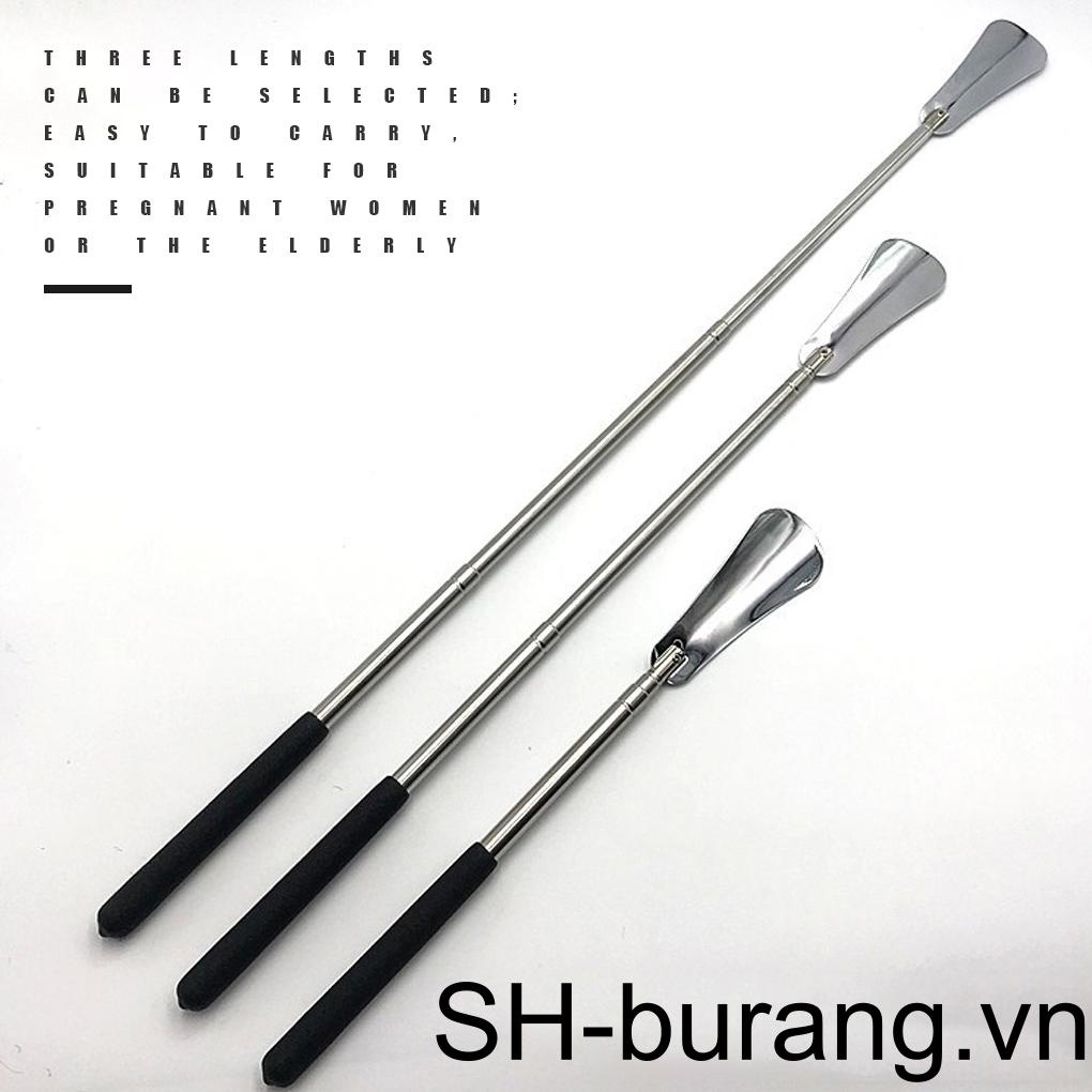 Dụng Cụ Hỗ Trợ Mang Giày Bằng Thép Không Gỉ Với Tay Cầm Dài Tiện Dụng