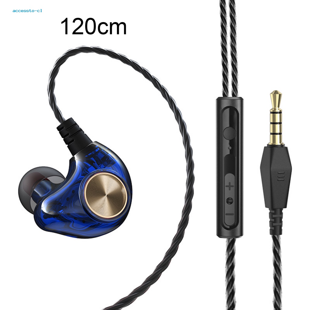 Tai Nghe Chống Sốc Có Dây Giắc 3.5mm Âm Thanh HiFi Dành Cho Điện Thoại