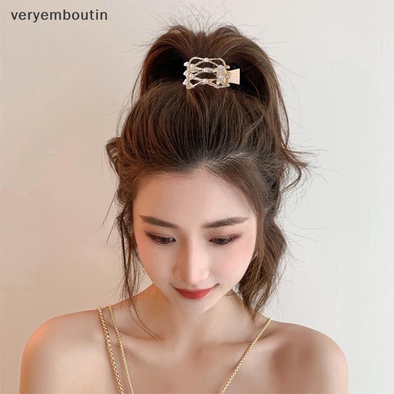 Kẹp Tóc Đuôi Ngựa Chống Chảy Xệ Hình Cá Mập Dành Cho Nữ