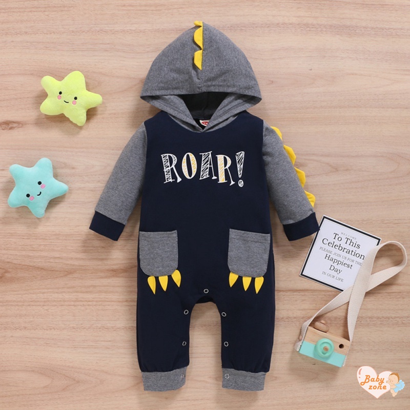 Quần Dài Thời Trang Mùa Thu Cho Bé Trai1910087Jumpsuit Họa Tiết Hoạt Hình Xinh Xắn Dành Cho Bé (0-24M)