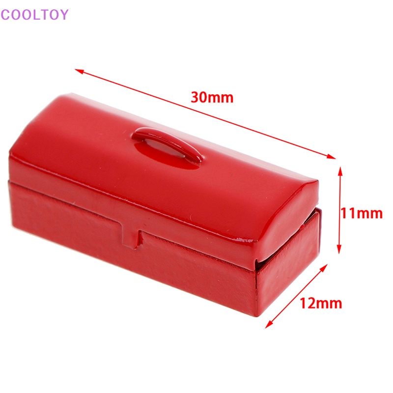 Mô Hình Hộp Dụng Cụ Đồ Nội Thất Mini Cổ Điển Trang Trí Nhà Búp Bê