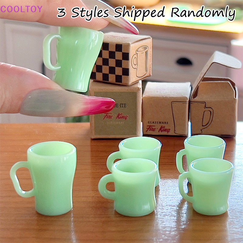 1 Bộ Tách Uống Nước 1: 6 Dùng Trang Trí Nhà Búp Bê