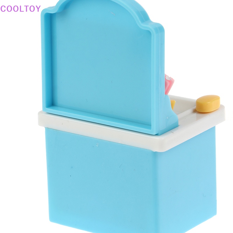 1 Bộ Mô Hình Bồn Cầu Mini Trang Trí Nhà Búp Bê